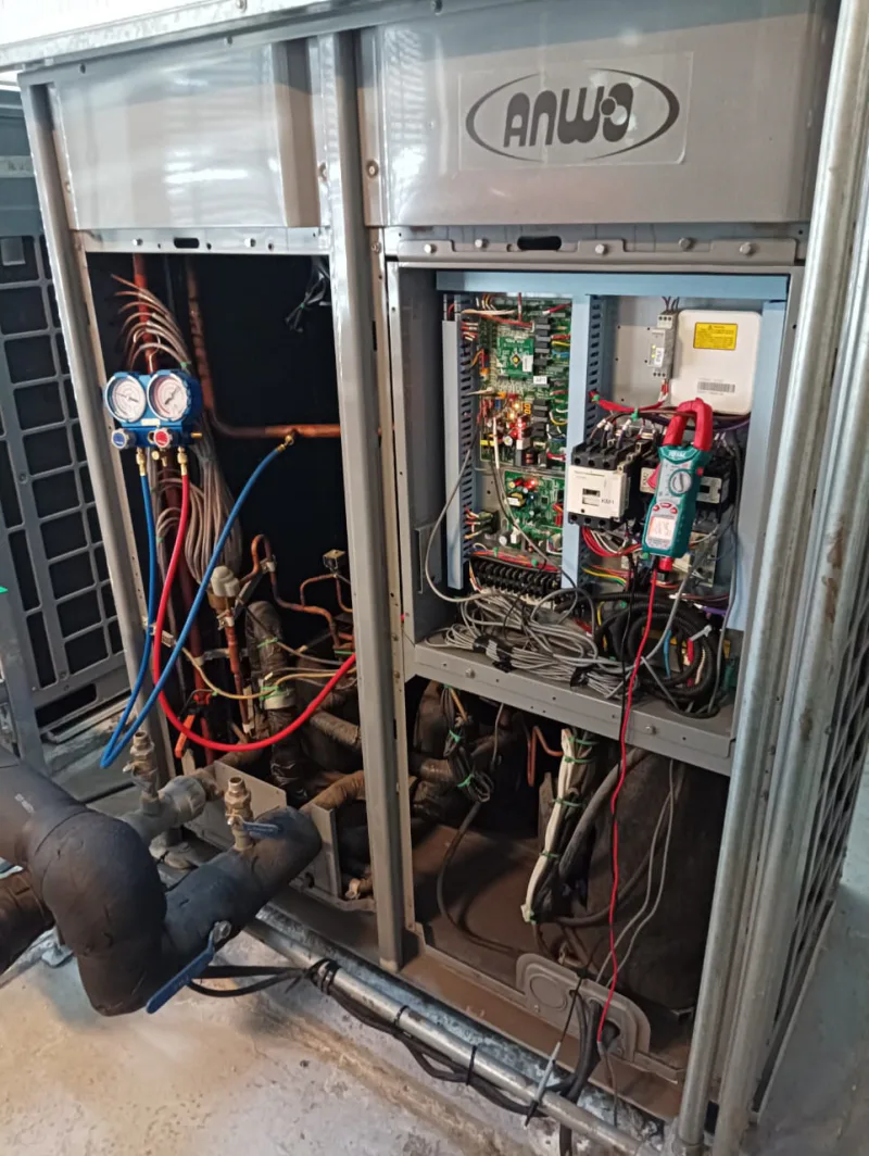 Chiller ANWO abierto para mantención de plaqueta